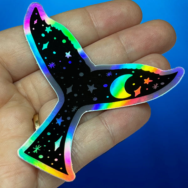 Cosmic Whale Sticker