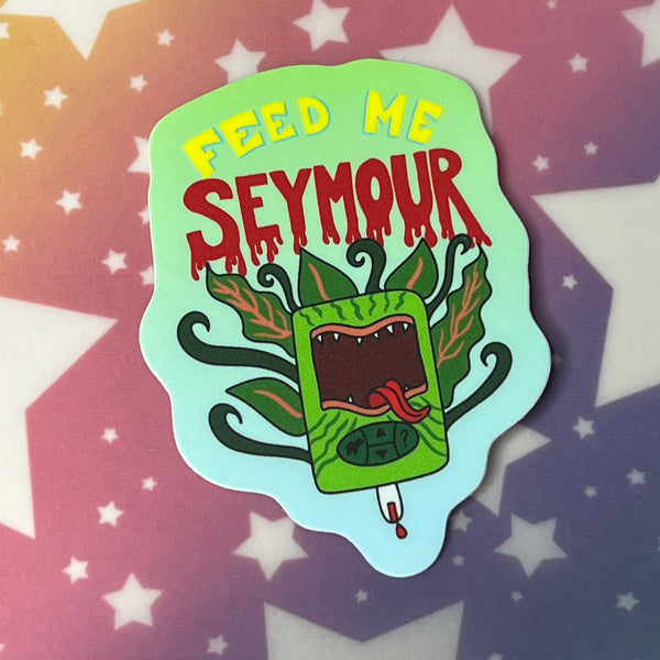 Feed Me Seymour Audrey-Pod Sticker