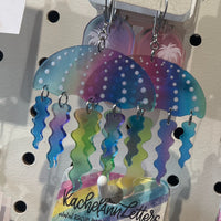 Rainbow Magic Jellyfish Earrings